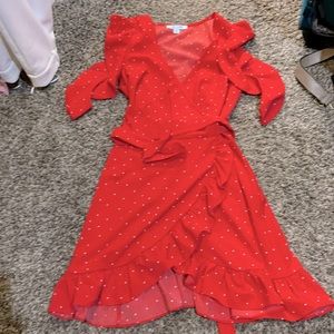 she+sky size M, red dress
